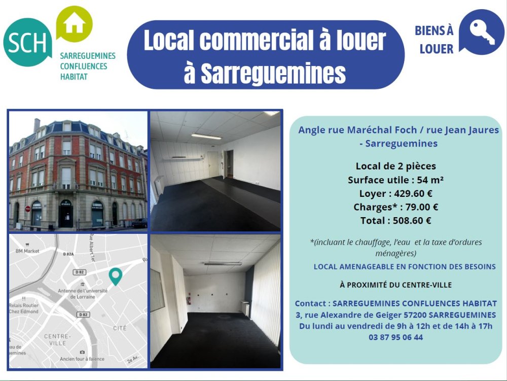 annonce local commercial FOCH