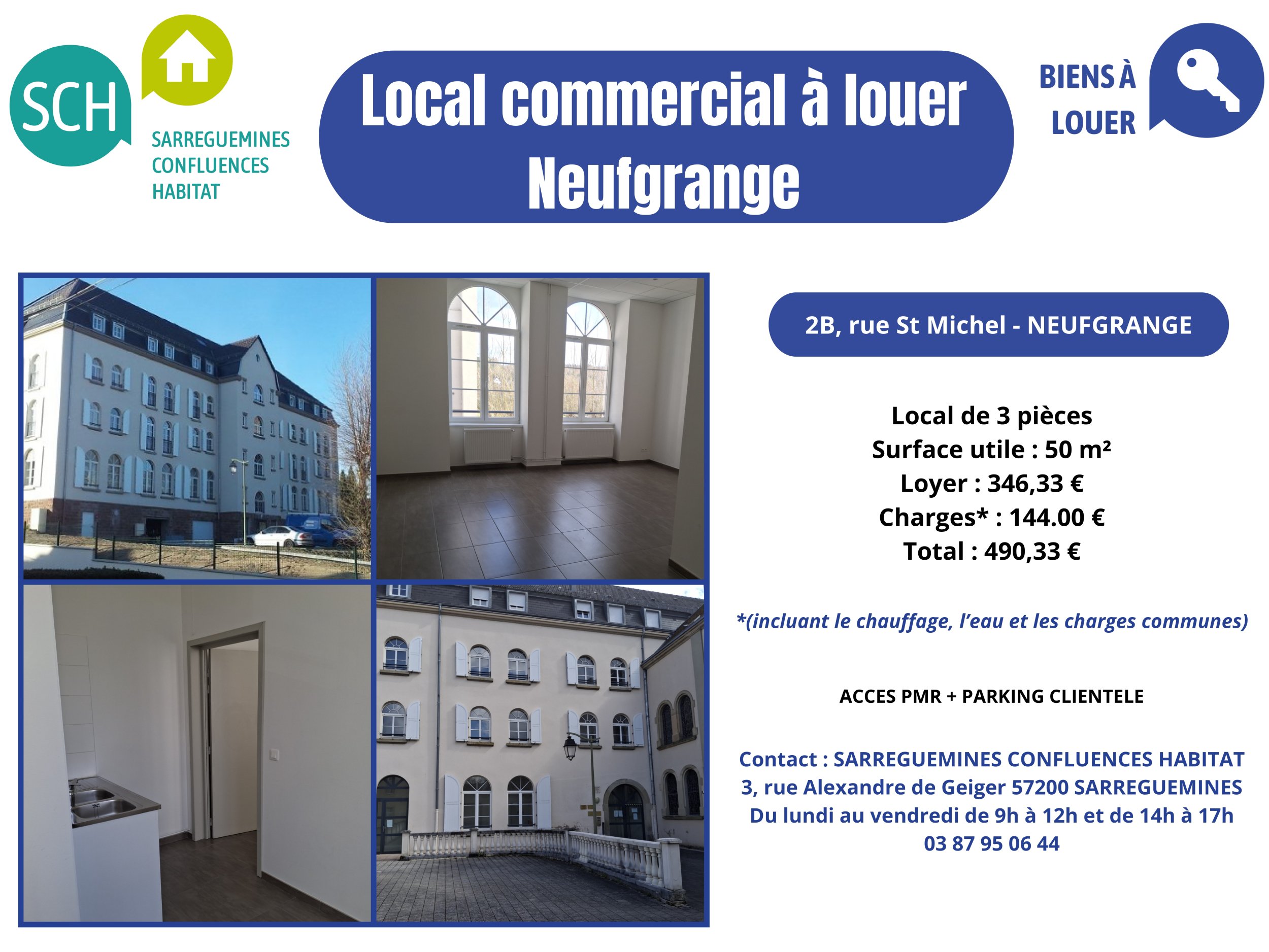 Local commercial à louer Neufgrange